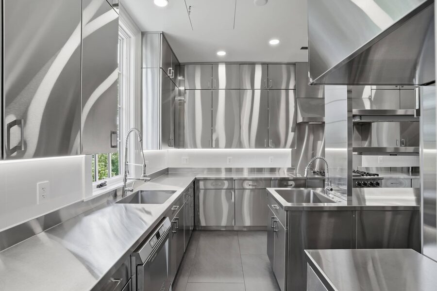 Prep kitchen — second view